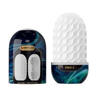 Elastyczny masturbator dla mężczyzn z prążkami 13 cm - 79133801 - 4