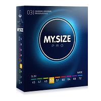 Prezerwatywy 53 mm Joy Division My Size PRO 3 szt. - 78269269 - 2