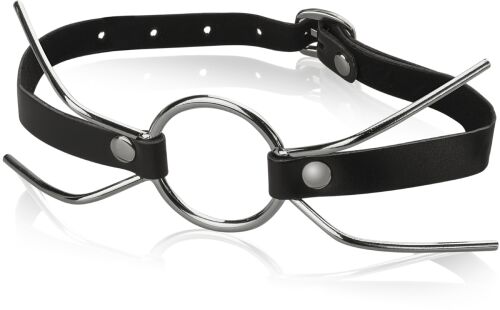 METALOWY ROZWIERACZ DO UST – OTWARTY KNEBEL BDSM - FFL SM041