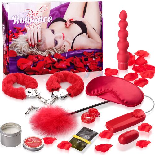 RED ROMANCE - EROTYCZNY ZESTAW PEŁEN NIESPDOZIANEK - SSD 656010105