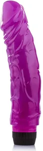 Wibrator fioletowy diabeł z żelu - 22 cm długości - ssd 654549