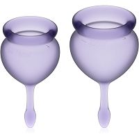 Satisfyer feel good - kubeczek menstruacyjny zestaw 2 szt. - 73402844 - 4