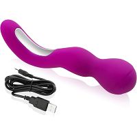 Ergonomiczny wibrator cichy masażer dla pań 30 programów wibracji - 74428003 - 2