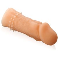Pogrubiająca realistyczna nakładka na penisa ze stymulatorami – lbb 016002 - 2