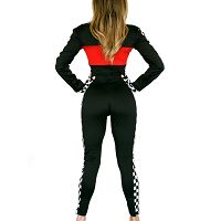 Zmysłowy kombinezon z suwakiem Racer Girl bielizna erotyczna - 76219697 - 5