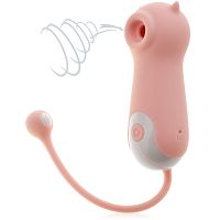 Ssący masturbator dla kobiet powietrzny masażer łechtaczki - 10 funkcji - 72313199 - 4