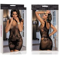 Zadziorna sukienka erotyczna z otworami sexy bielizna damska – 79771580 - 3