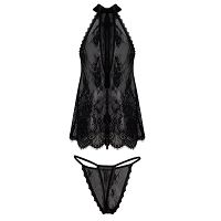 Zmysłowa koronkowa koszulka + stringi Dkaren Kimberly - 70194877 - 3