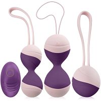 Kulki gejszy do ćwiczeń mięśni kegla i masażu erotycznego zestaw - 72533134 - 2