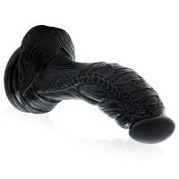 Dragon Dildo Alien z przyssawką i stymulującą fakturą 19 cm – 74629858 - 4