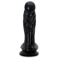Dragon Dildo Alien z przyssawką i stymulującą fakturą 19 cm – 74629858 - 5