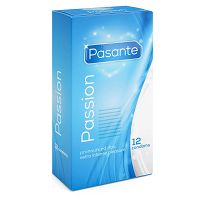 Pasante Passion prążkowane prezerwatywy 12 szt - 76973713 - 2