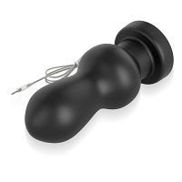 Czarny wibrujący korek analny z pilotem 10 trybów wibracji - 70275535 - 6