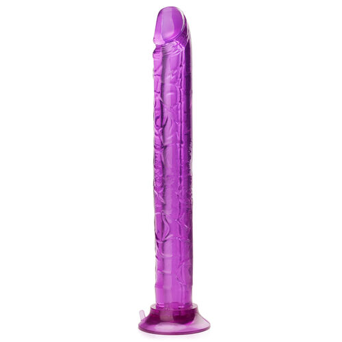 PROSTE DILDO NA PRZYSSAWCE DŁUGI DONG XXL - 75668045