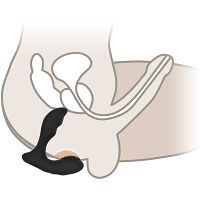 Dwusilnikowy masażer prostaty 12 funkcji sterowany pilotem - 75849823 - 2