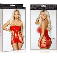 Odważna sukienka z wycięciami sexy koszulka bez ramiączek – 76599246 - 4