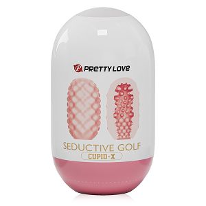 Elastyczny żelowy masturbator z kuleczkami dla mężczyzn 9 cm - 77780088