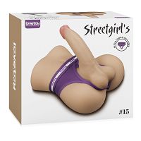 Realistyczny masturbator odbyt + penis 18,5 cm unisex - 76734528 - 6