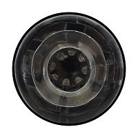 Sztuczna żelowa pochwa w czarnej tubie wnętrze z wypustkami - 72738661 - 4