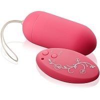 Jajko bezprzewodowe z ozdobnym pilotem - różowe ccl 01023r - 2