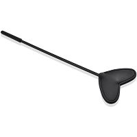 Szpicruta packa ze skórzanym serduszkiem dla miłośników sm i bdsm - 77567543 - 2