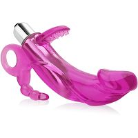 Wibrator g-spot 3w1 potrójna rozkosz penetracja pochwa-anal - 77482718 - 2