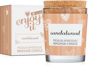 Magnetifico enjoy it! Sandalwood 70 ml - świeca olejek do masażu z feromonami - 79887314