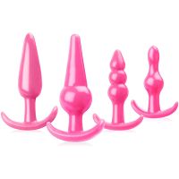 4 korki analne różne rozmiary i kształty sex komplet – 70679811 - 3