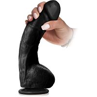 Ogromny 25 cm realistyczny penis - dildo z przyssawką - 70750069 - 2