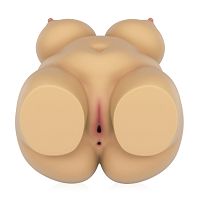 Realistyczny cielisty masturbator męski mała sex lalka plus size - 70639606 - 3