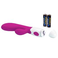 Pretty love „alvis” silikonowy opływowy wirator ze stymulatorem łechtaczki - lbb 014263 - 4