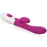 Pretty love „alvis” silikonowy opływowy wirator ze stymulatorem łechtaczki - lbb 014263 - 3