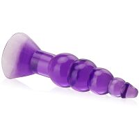 Kulkowy korek analny żelowy plug na przyssawce - 77188233 - 2