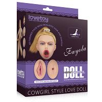 Sex lalka realistyczna 98 cm 3 otwory cielista – 71596473 - 7