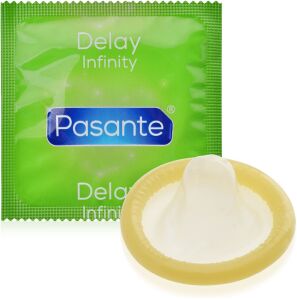 Pasante delay/infinity – prezerwatywa wydłużająca stosunek 1 szt – pss 1160a