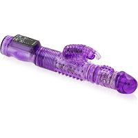 Wibrator rotująco-posuwisty z motylkiem do łechtaczki - 79266583 - 2