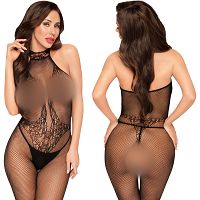 Penthouse first lady - ekskluzywny bodystocking z koronkowymi detalami - 78701257 - 3