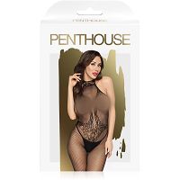 Penthouse first lady - ekskluzywny bodystocking z koronkowymi detalami - 78701257 - 4