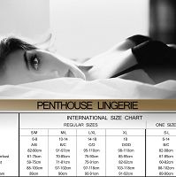 Penthouse first lady - ekskluzywny bodystocking z koronkowymi detalami - 78701257 - 5