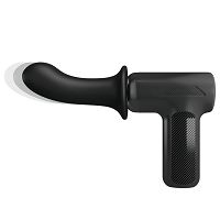 Czarny pistolet do masażu dla par 5 prędkości - 70641039 - 2