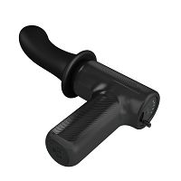 Czarny pistolet do masażu dla par 5 prędkości - 70641039 - 3