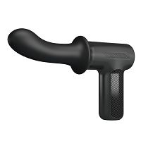 Czarny pistolet do masażu dla par 5 prędkości - 70641039 - 9