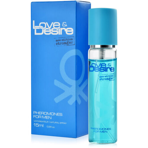 LOVE & DESIRE – FEROMONY DLA MĘŻCZYZN – NOWA SILNIEJSZA FORMUŁA 15 ml – 78789946