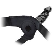 Proteza penisa strap-on na pasach przedłużka + 9 cm – 71750514 - 3