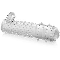 Nakładka orgazmowa z wypustką łechtaczkową - wrw 021ac - 2