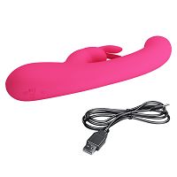 Stymulator punktu G z wypustką do masażu łechtaczki 90 funkcji - 71508687 - 3