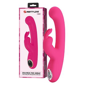 Stymulator punktu G z wypustką do masażu łechtaczki 90 funkcji - 71508687