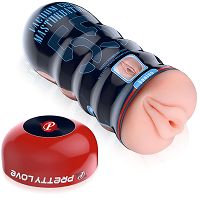 Próżniowy masturbator w tubie sztuczna pochwa z efektem ssania - 78311577 - 3