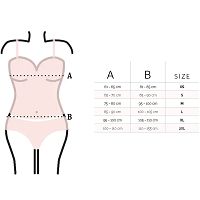 Zmysłowa koszulka i stringi komplet Dkaren Evita - 74760288 - 3