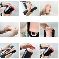 Sztuczna pochwa z dźwiękiem 380 r/min 3 zakresy ruch góra-dół 75711821 - 5